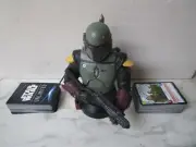 BOBA FETT 1:6 SCALE MINI BUST HAND NUMBERED 1571/5000 GENTLE GIANT W/ CARDS