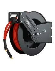 [Giantz] Air Hose Reel Retractable Air Hose 300PSI 3/8 in x 15m in Black