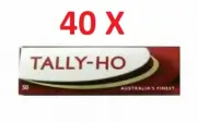 Tally Ho Rolling Cigarette Papers 40 BOOKS