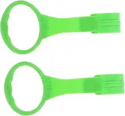 PERSELOSO 1Pair Portable Crib Pull Rings Stand Up Exercise Helper for Walking Safe and Lightweight Hanging Rings for Confidence Building and Mobility