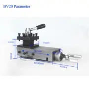 Lathe 210V BV20 180V posts&holders Metric Tool Slide Compound Quick Change