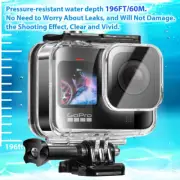 For GoPro Hero 12/11/10/9/8 Black Waterproof Case Underwater Diving Housing Case
