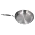 304 Stainless Steel Omelet Pan with Cool Handle for Easy Cooking
