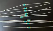 10pcs 31.6 ohm 1/4W 1% Metal Film Precision Axial Resistors ~ NEW ~