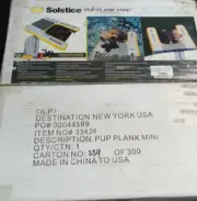 SOLSTICE ORIGINAL Inflatable Pup Plank Dog Float Ramp Ladder/Boats Docks 33424