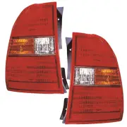 Left And Right Side Tail Lights Orange/Clear Center For 05-10 Kia Sportage CAPA (for: Kia)