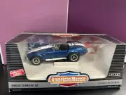 Ertl American Muscle 1965 Shelby Cobra 427 S/C 1:18 Scale Diecast Car Blue NRFB