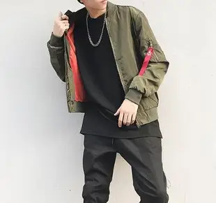 FINDSENSE Z1 韓國 時尚 潮 男 軍綠 黑色 夾克外套 棒球服 風衣外套