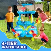 Waterfall Water Table Playset Play Ground Activity Centre Sand Pit Pool Toys Kid