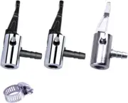(QTY 3) 1/4" Lock on air Chuck,Mini air Compressor Portable tire inflator tire