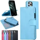 Case for iPhone 16 15 14 13 12 11 XS Max Xr Detachable Flip Leather Wallet Cover