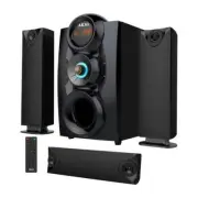 AKAI SS028A-3208C Audio System, 3.1 Channels, 75 W, Bluetooth 2.1 + EDR, Black