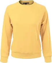 [MixMatchy] Women's Soft and Comfy Basic Pullover Crewneck Fleece Sweatshirt