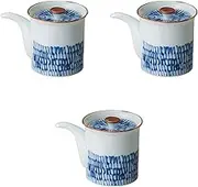 Set of 3 Japanese Sweeteners (6.8 x 10.3 cm (150 cc) | Juitsugi Setomonohonpo