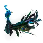 Christmas Tree Ornaments Gorgeous And Delicate Glittered Bird