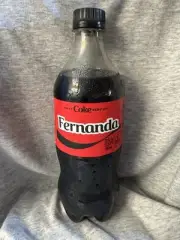 Share a Coke with Fernanda 2025 Personalized Gift Coca~Cola Bottle 20oz Zero
