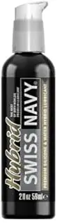 Swiss Hybrid Personal Lubricant, Water and Silicone Based Formula, 59ml Sex Toy Lube Body Oil Lubricant Erotic Personal Lubricant Water Based Lubricant