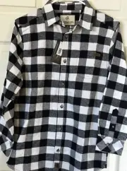 NEW Legendary Whitetails YOUTH Lumberjack Plaid Flannel Button Up Shirt XL 18/20