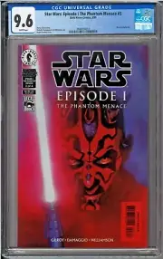 Star Wars: Episode I The Phantom Menace #3 CGC 9.6 White Pages