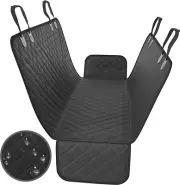 ONE Day Sale! Dog Back Seat Cover Protector Waterproof Scratchproof Nonslip H...