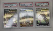 2024 Panini Caitlin Clark Collection 3 card set Campus Legends PSA Graded 9/8