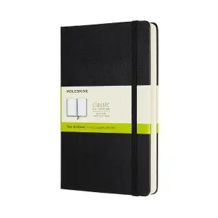 【MOLESKINE】經典加量型硬殼筆記本(L型空白黑)