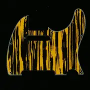 Tele Standard Style Guitar Pick Guard ,4ply Wood Grain