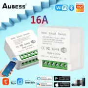 Tuya WiFi Smart Switch Module 16A Wireless DIY Light Switch Support 2 Way