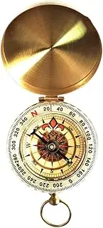 Toddmomy Arrow Car Compass Camping Accessories Vintage Compass Compass Boat Compass Tents Compass with Clock Camping Gadgets Hiking Compass Copper