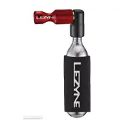 Lezyne TRIGGER DRIVE CO2 Inflator Schrader/Presta Valve w/16g Cartridge : RED