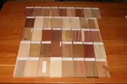 41 pc. Set of 1/2 x 3 x 6" Wood Samples for Collecting, Knife Scales, etc. Set 4