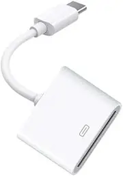 White for Apple 30pin Female to USB 3.1 Type-C USB-C Sync Data Charging Adapter Cable Cell Phone OTG Adapters USB Cables Accessories Cables and Interconnects