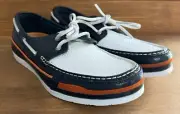 G.H. Bass & Company Seaport Navy Leather Loafers 1841-400 Men’s 10.5 NWB