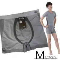 在飛比找momo購物網優惠-【MACPOLY】台灣製 - 男奈米銀纖維竹炭 Bamboo