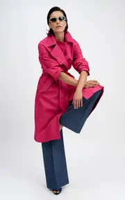 [Martin Grant] Fluid Trench Coat