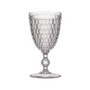 Tate Geometric 350ml Acrylic Wine Glass Drinking Cup - Clear