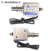 10x JF-0826B 12V Reset 10MM 20N Push Pull Type Open Frame Solenoid Electromagnet