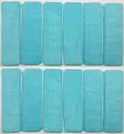 LOT 12 SKY BLUE TERRY HEADBAND STRETCHY STRONG ELASTIC HEAD BAND HAIR HOLDER