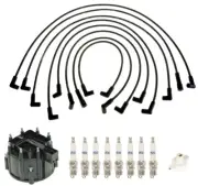 ACDelco Ignition Kit Distributor Rotor Cap Wire Spark Plugs for K3500 K30 C20 V8