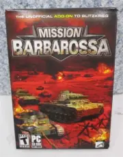 Video Game PC Mission Barbarossa Unofficial BlitzKrieg Expansion 2005 NEW Box