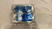 BBS Wheel Center Caps 70mm Emblem Platinum Silver 56.24.190 Set Of 4pcs Genuine
