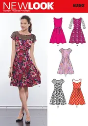 New Look Sewing Pattern 6392 Misses' Dresses