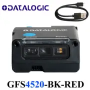 Datalogic Gryphon 1D/2D USB 4500 Fixed Series GFS4520-BK-RED Barcode Scanner Kit