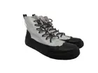 Hunter Unisex Target Dipped Canvas High-Top Sneakers White/Black Size M5.5/W7.5