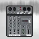 Mini Sound Mixing Console Sound Console System for Home Broadcast Meeting