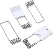 EKOCEV 316 Stainless Steel Torsion Spring Clip Downlight Torsion Spring Recessed LED Spot Light Lighting Spring Clips 10PCS, 20PCS, 50PCS, 100PCS (Color : FW316-W1.3X40, Size : 20PCS)