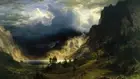 Storm in the Rocky Mountains : Albert Bierstadt : 1868 : Art Print