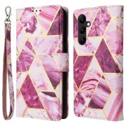 Phone Case for Samsung Galaxy A24 4G (162.1 x 77.6 x 8.3mm) Leather Cases