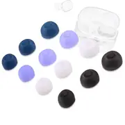 Fsw 6pcs Silicone Ear Tips For Jbl Tune Buds Earbuds Eartips For Jbl Live Pro 2 Tws Tips Case Headphones Earplugs White M-3Pairs