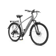 Progear E-Sierra Mens Hybrid 250w Electric Bike 700c 18" Shadow